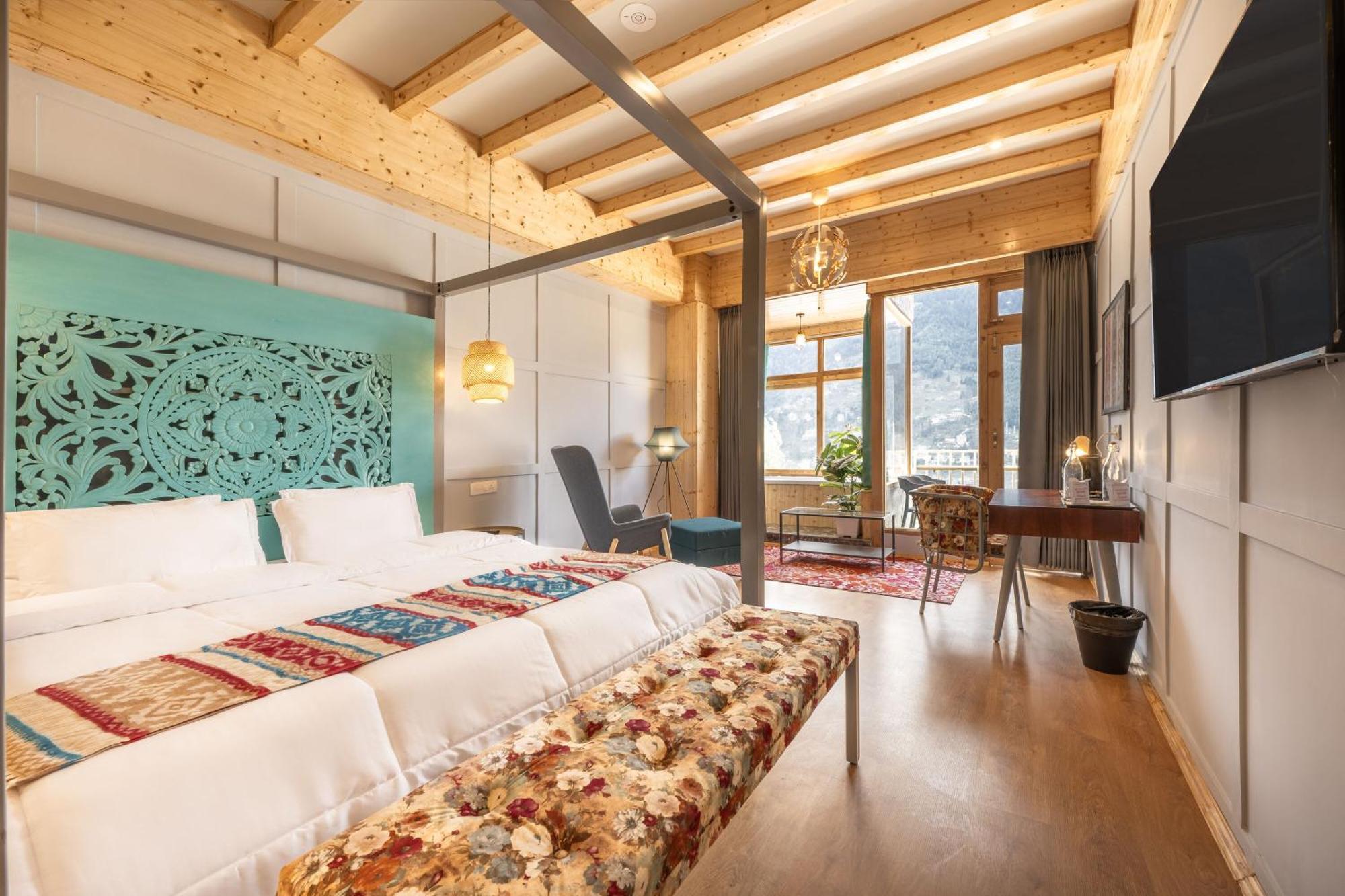 Hotel Echor Himalayan Heights Luxe Manali Exterior foto