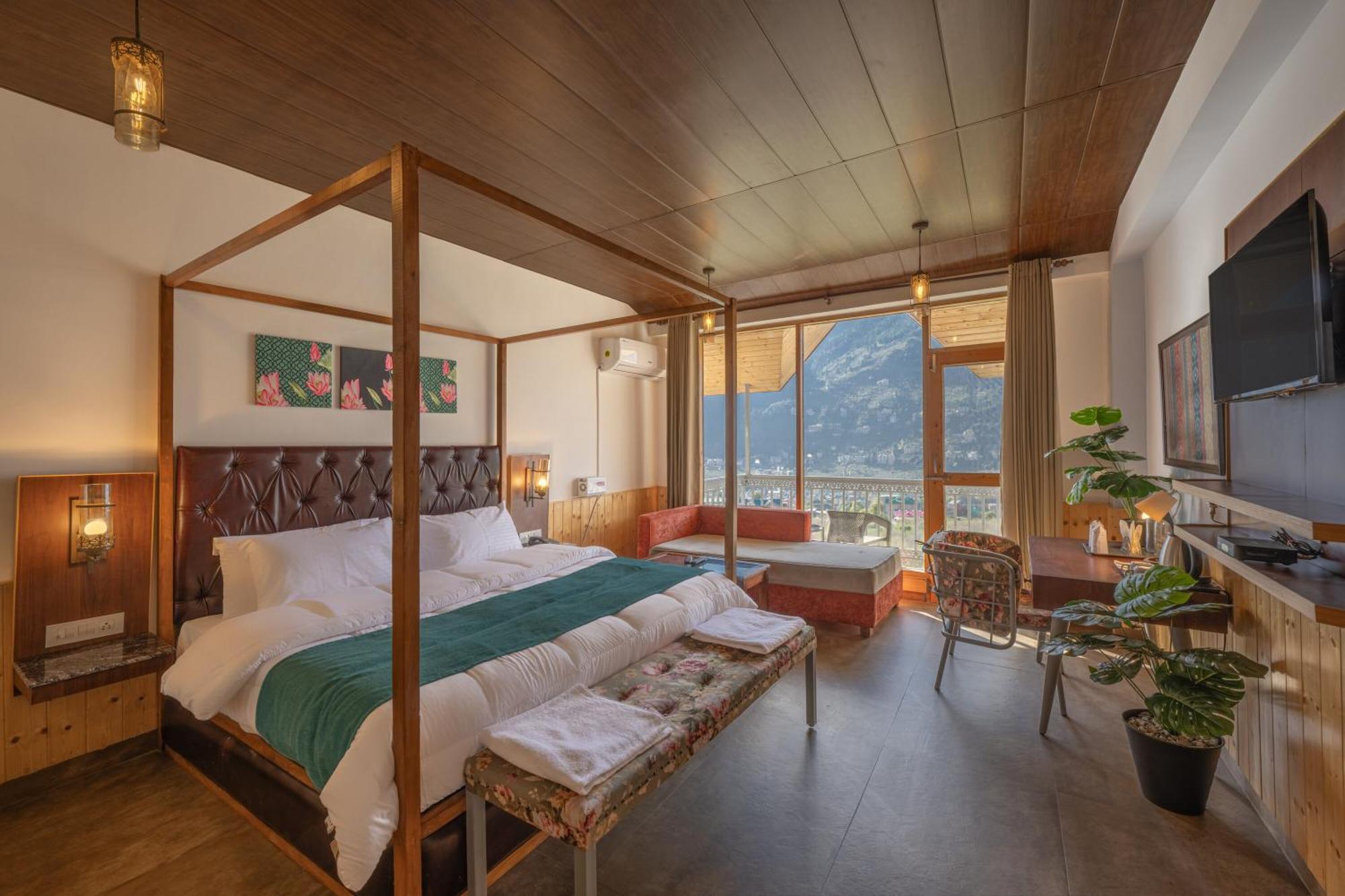 Hotel Echor Himalayan Heights Luxe Manali Exterior foto