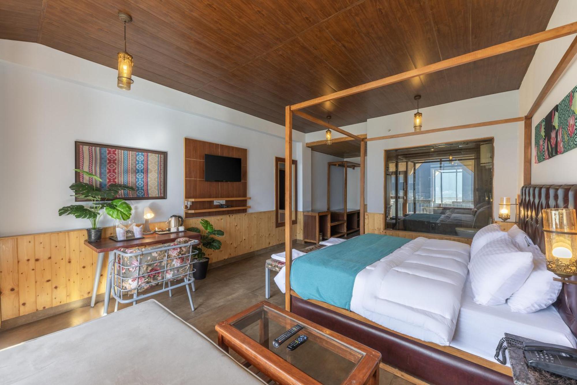 Hotel Echor Himalayan Heights Luxe Manali Exterior foto